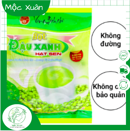 bột hạt đậu xanh