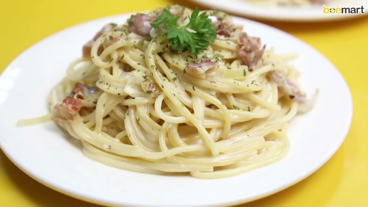 Mỳ ý sốt kem